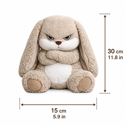 MoodBunny™ - Grumpy Bunny Plush
