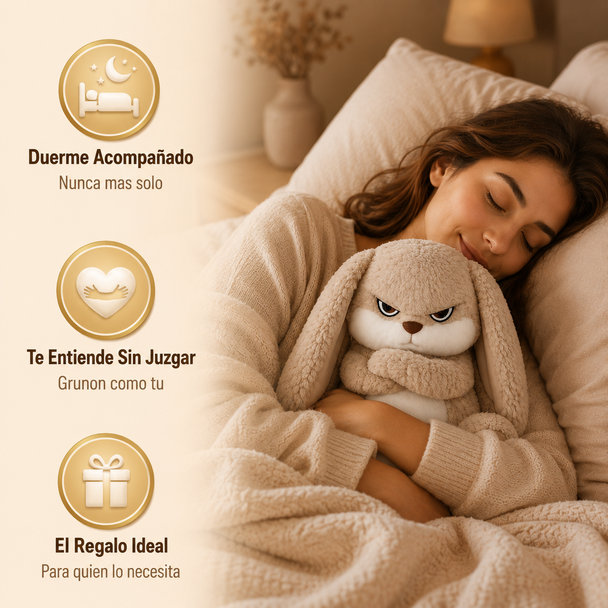 MoodBunny™ - Grumpy Bunny Plush